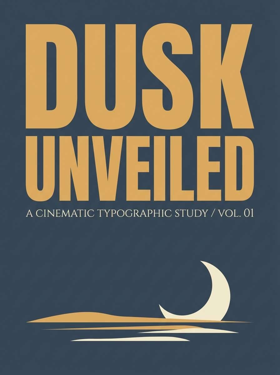 wheat dusk poster layout