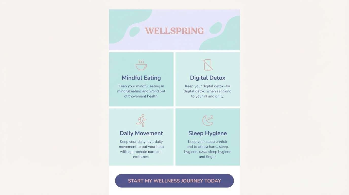 hydrangea wellness newsletter