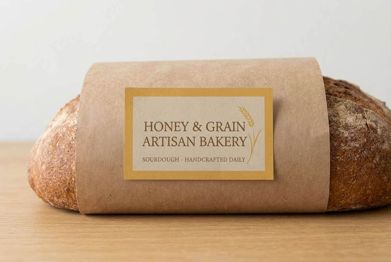 artisan bread label