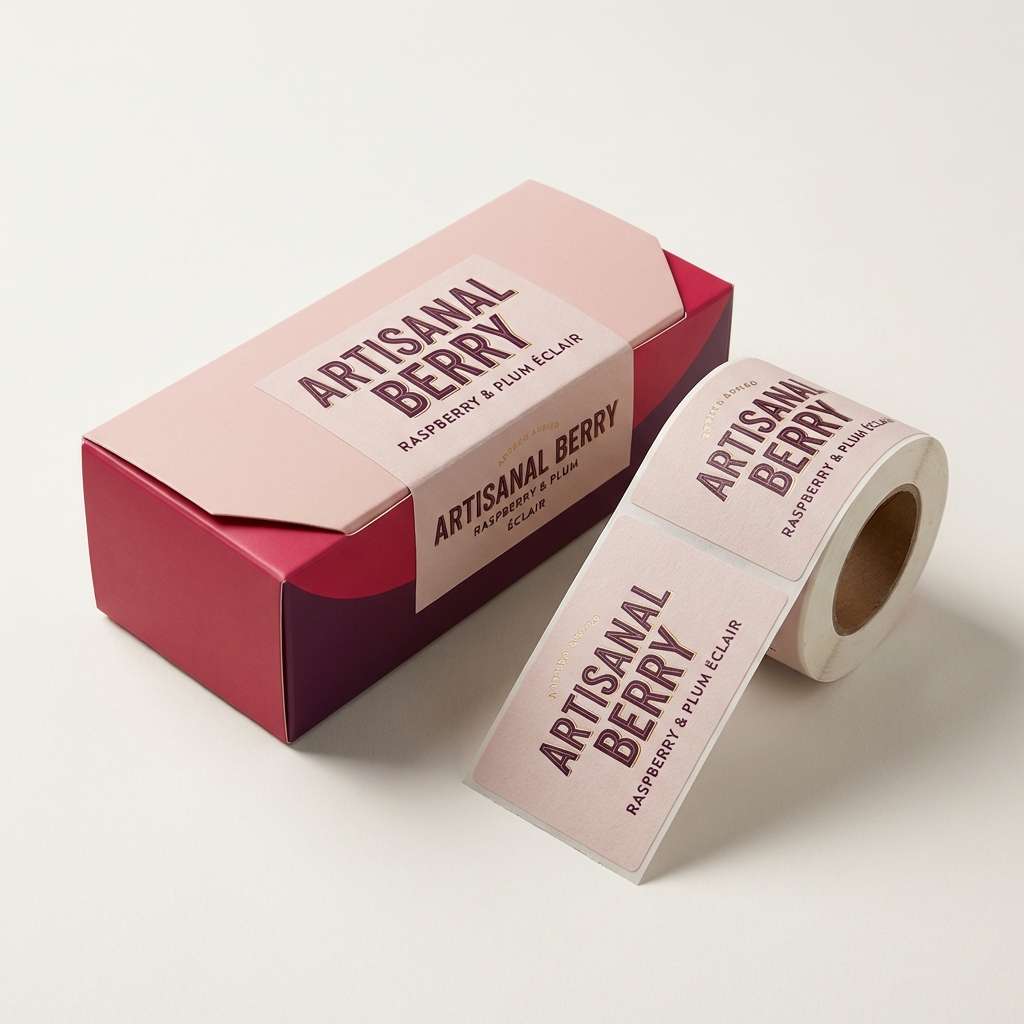 berry dessert packaging