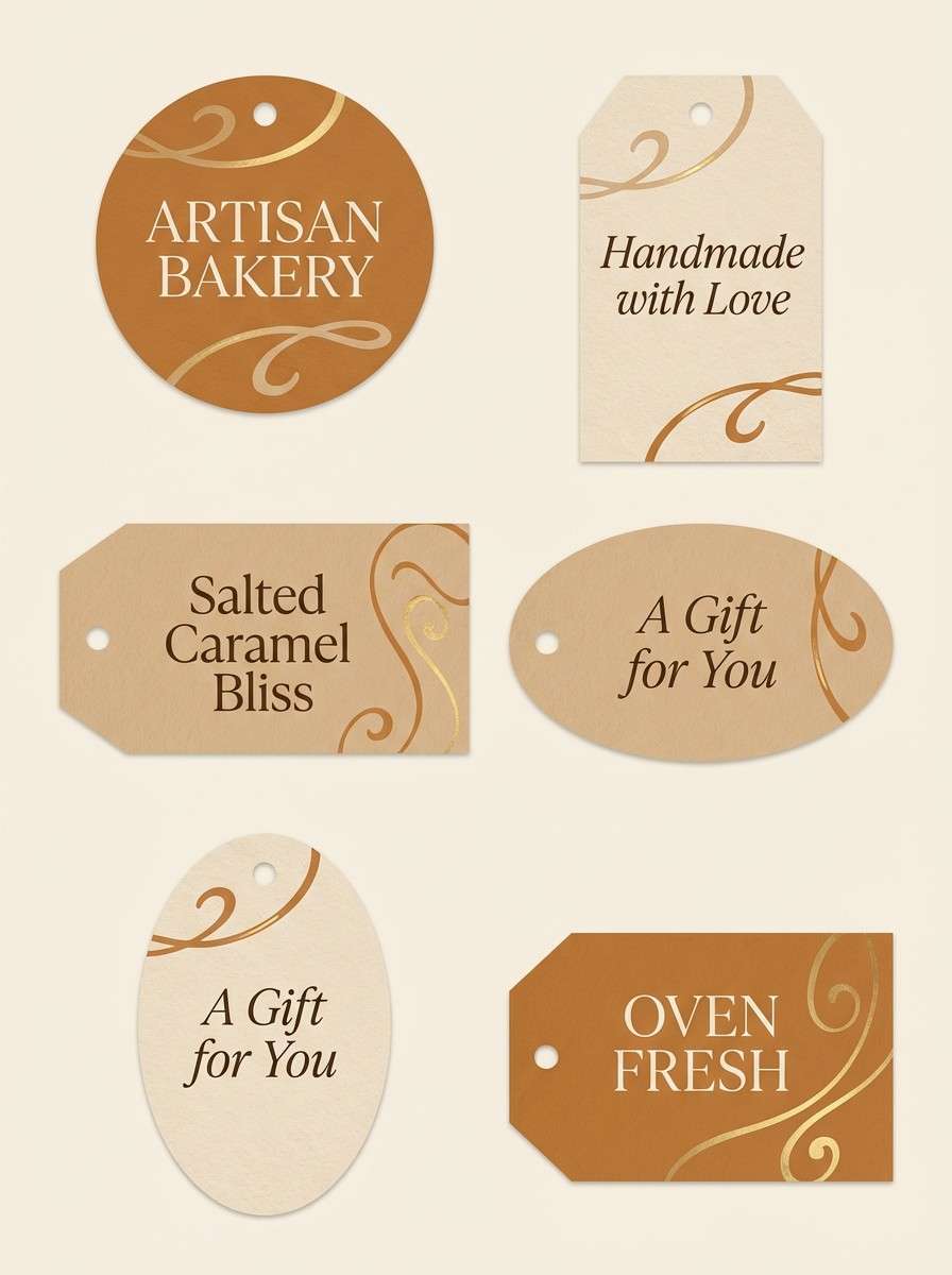 bakery gift tags