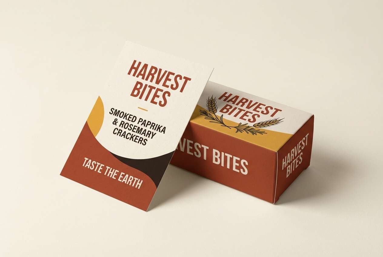 food promo in saffron tones