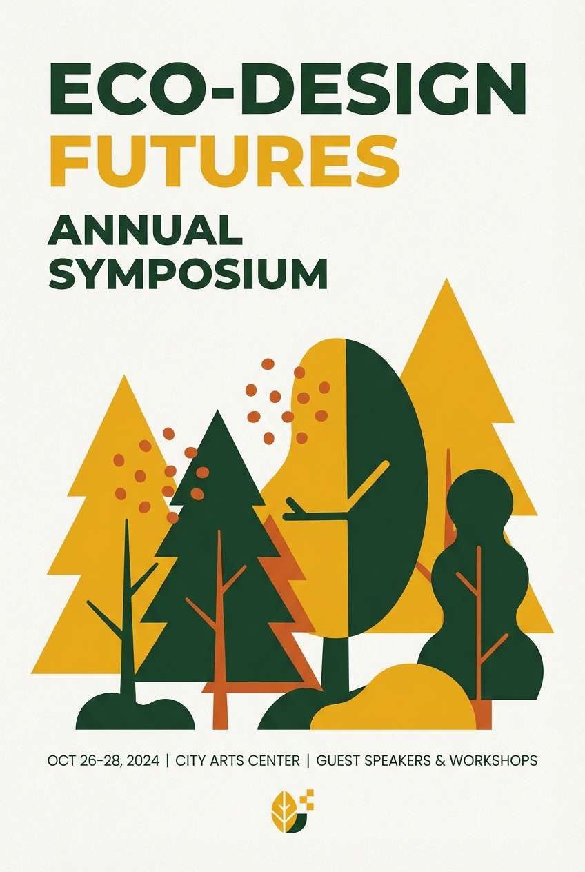 forest festival poster
