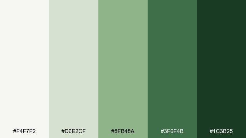 forest waiting room hospital color palette with hex codes