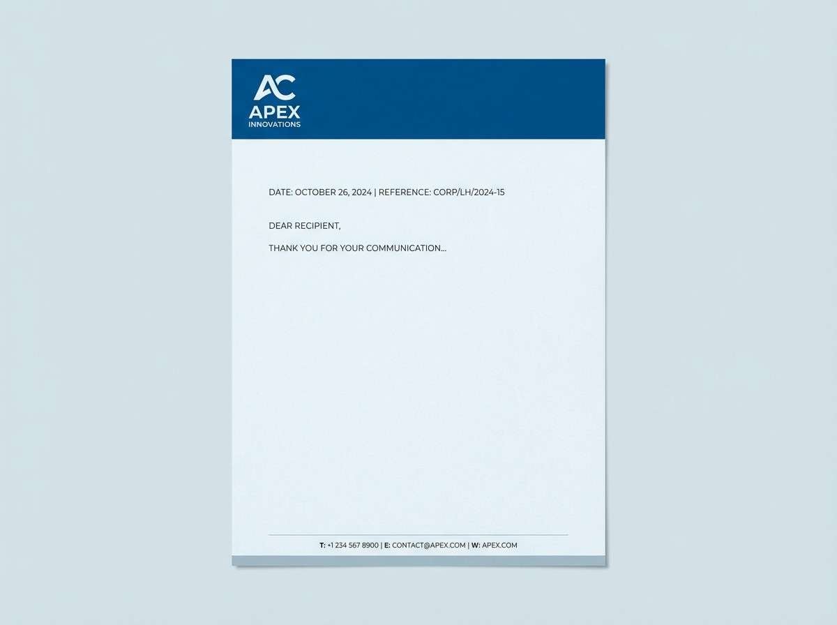 sapphire corporate letterhead