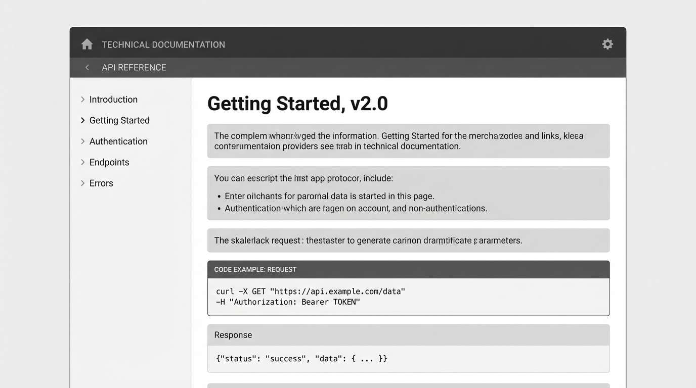 grayscale docs layout