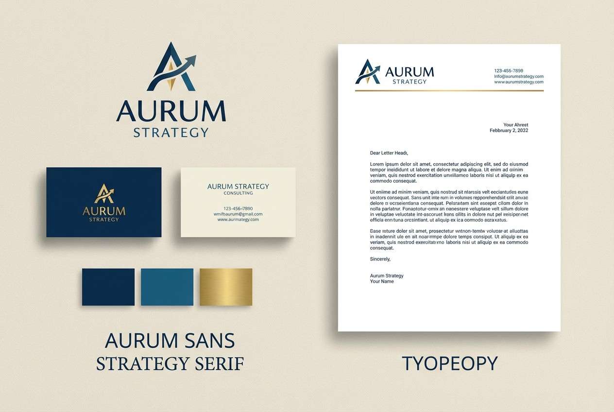 consulting brand board navy