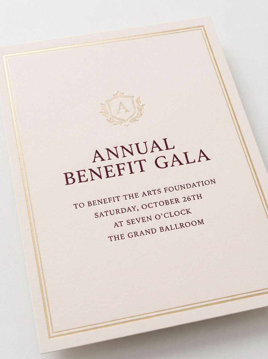 merlot gala invitation