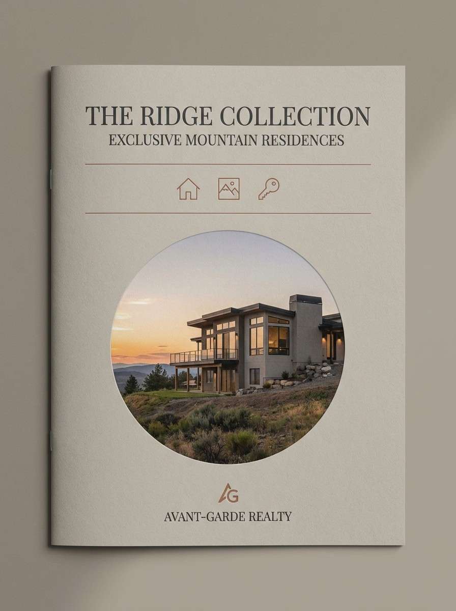 greige real estate brochure