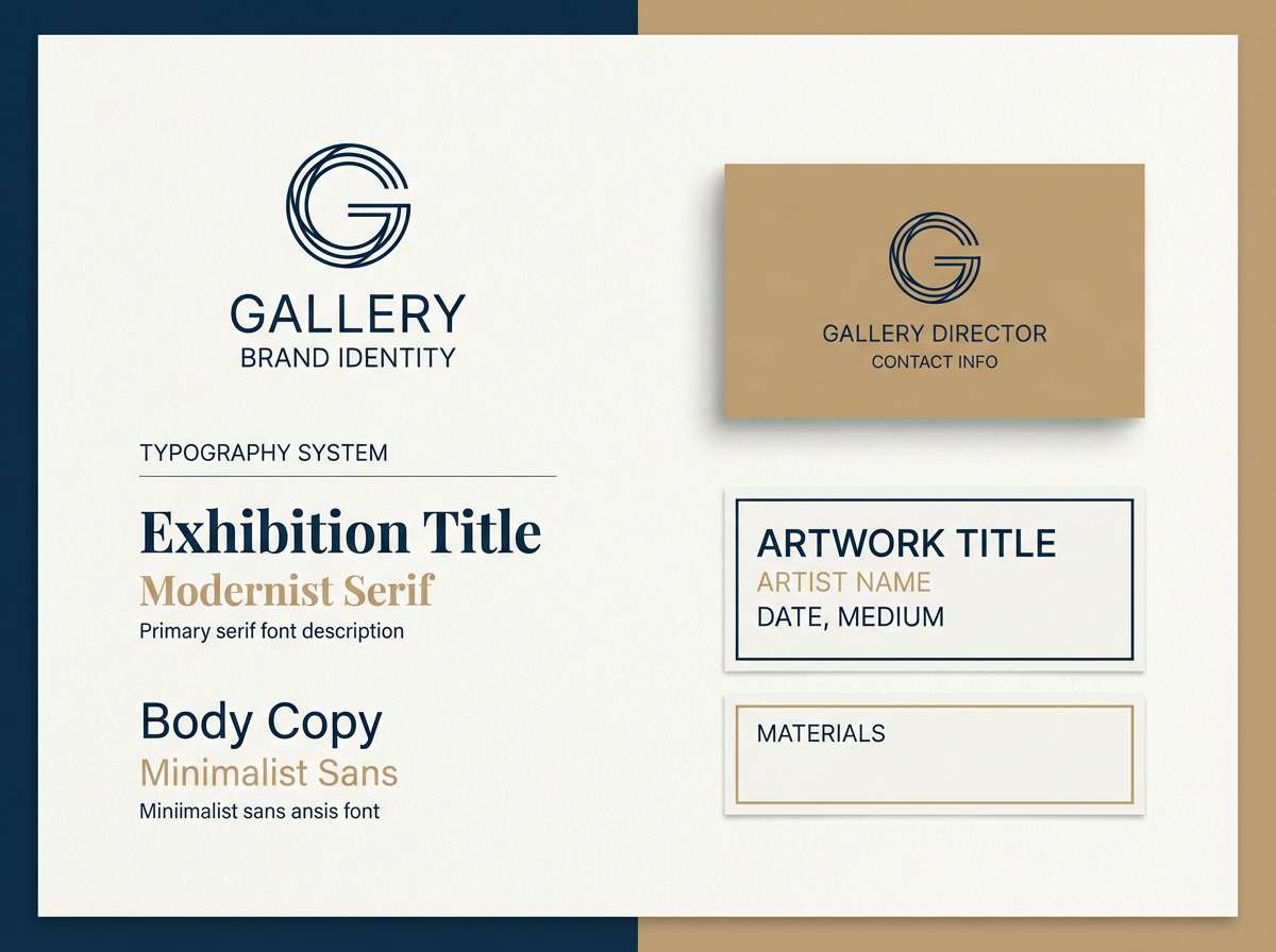 gallery identity board