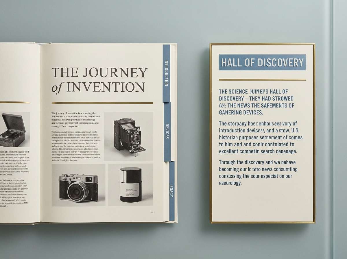 gallery catalog spread