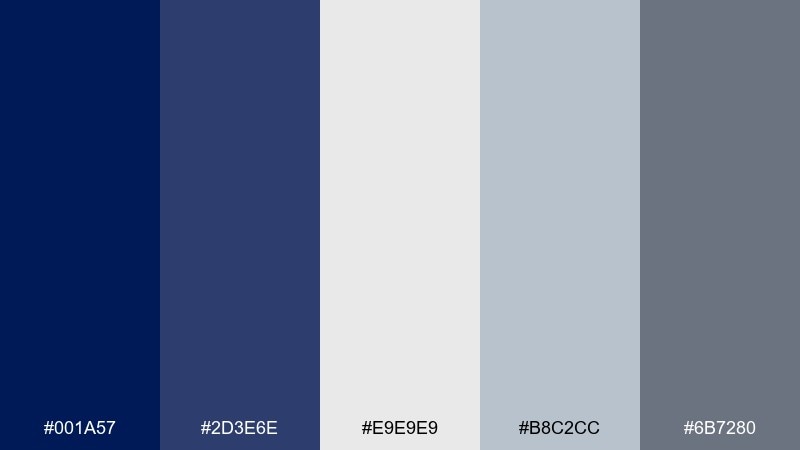 gallery marble duke blue color palette with hex codes