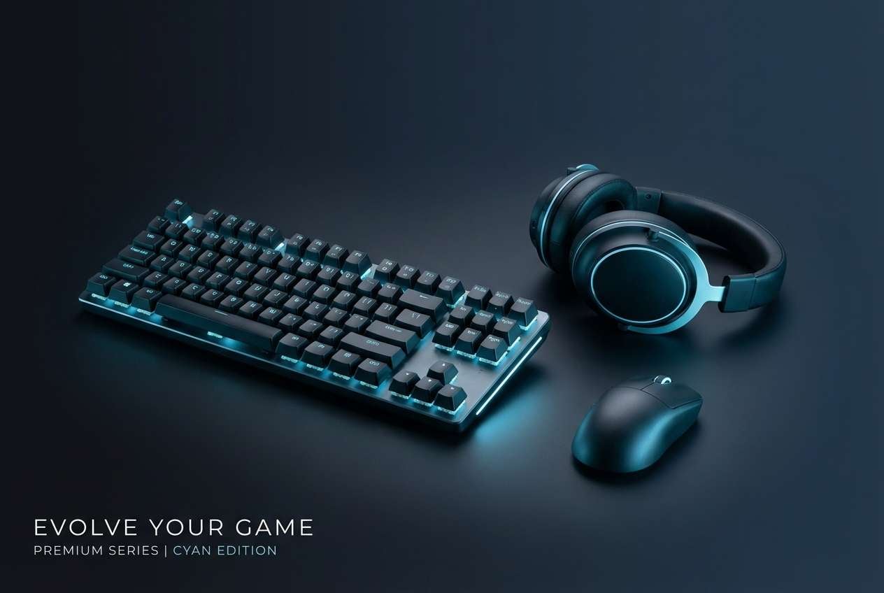 sci-fi gaming gear ad