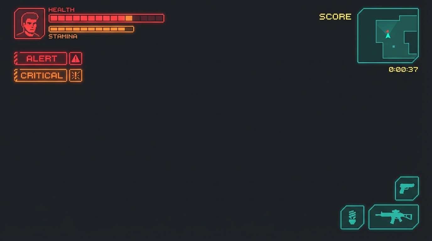 boss fight action hud