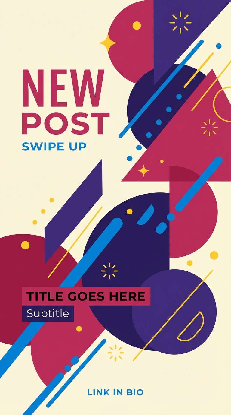 berry indigo story template