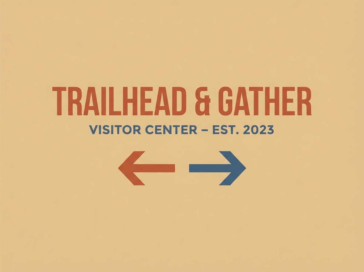 terracotta denim signage