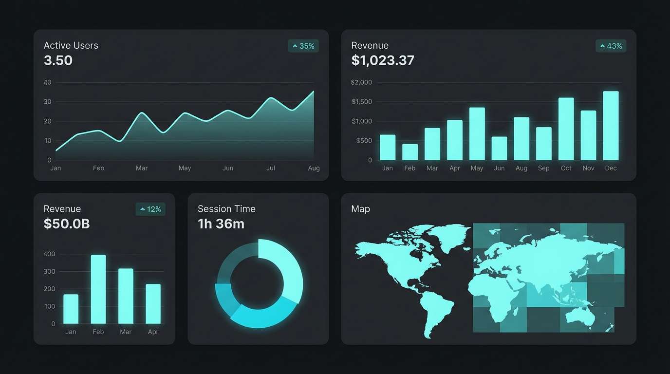 glacier analytics ui