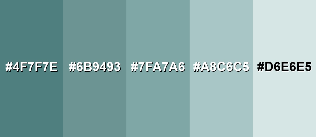 shades and variations of glaucous-color