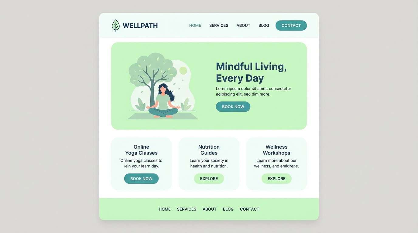mint wellness ui