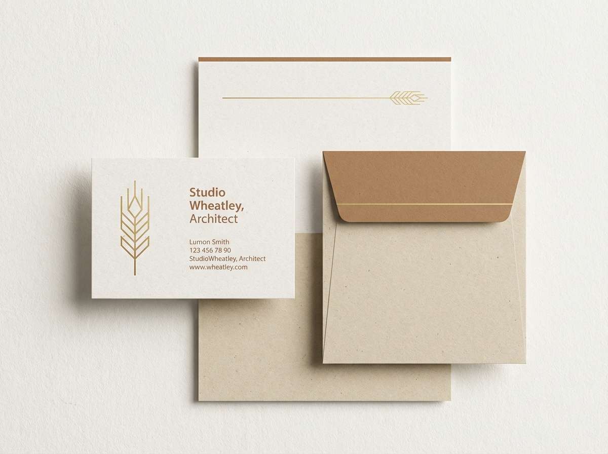 personal stationery brand set
