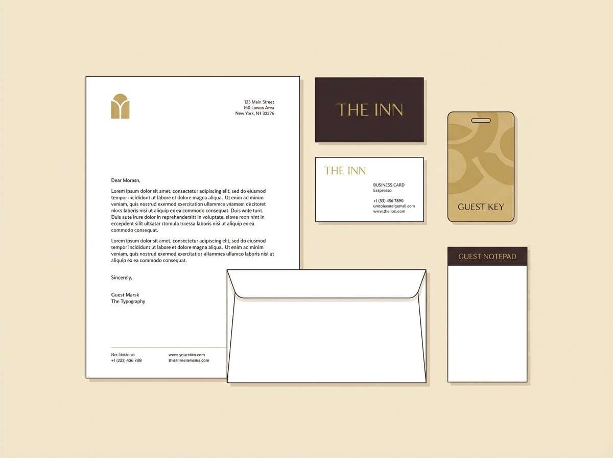 hotel branding kit