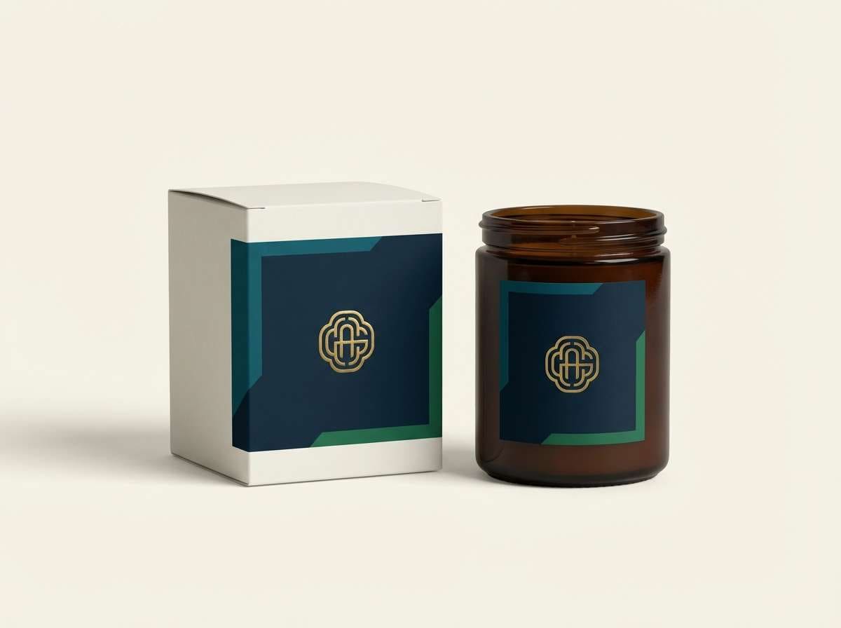 premium candle packaging