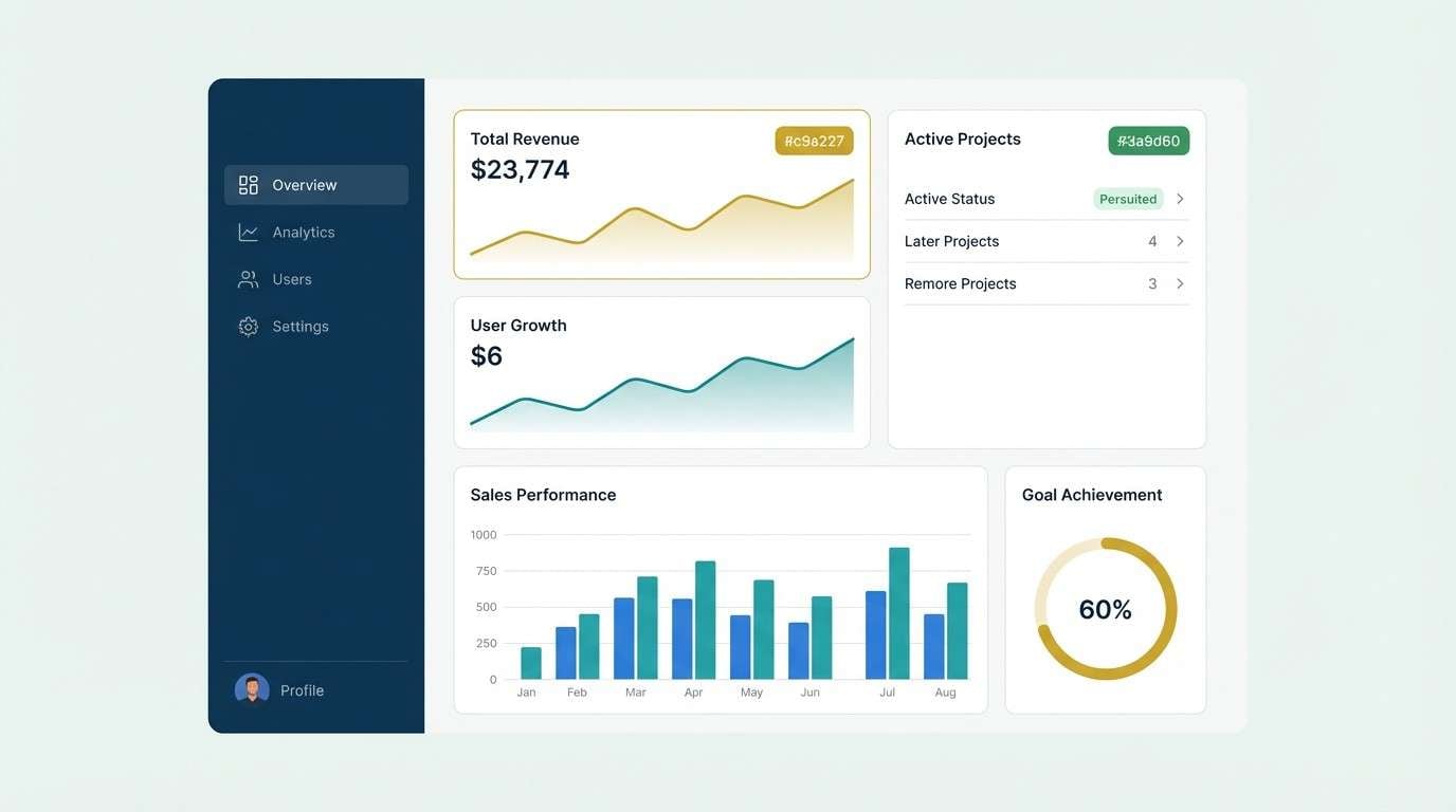 saas dashboard ui kit