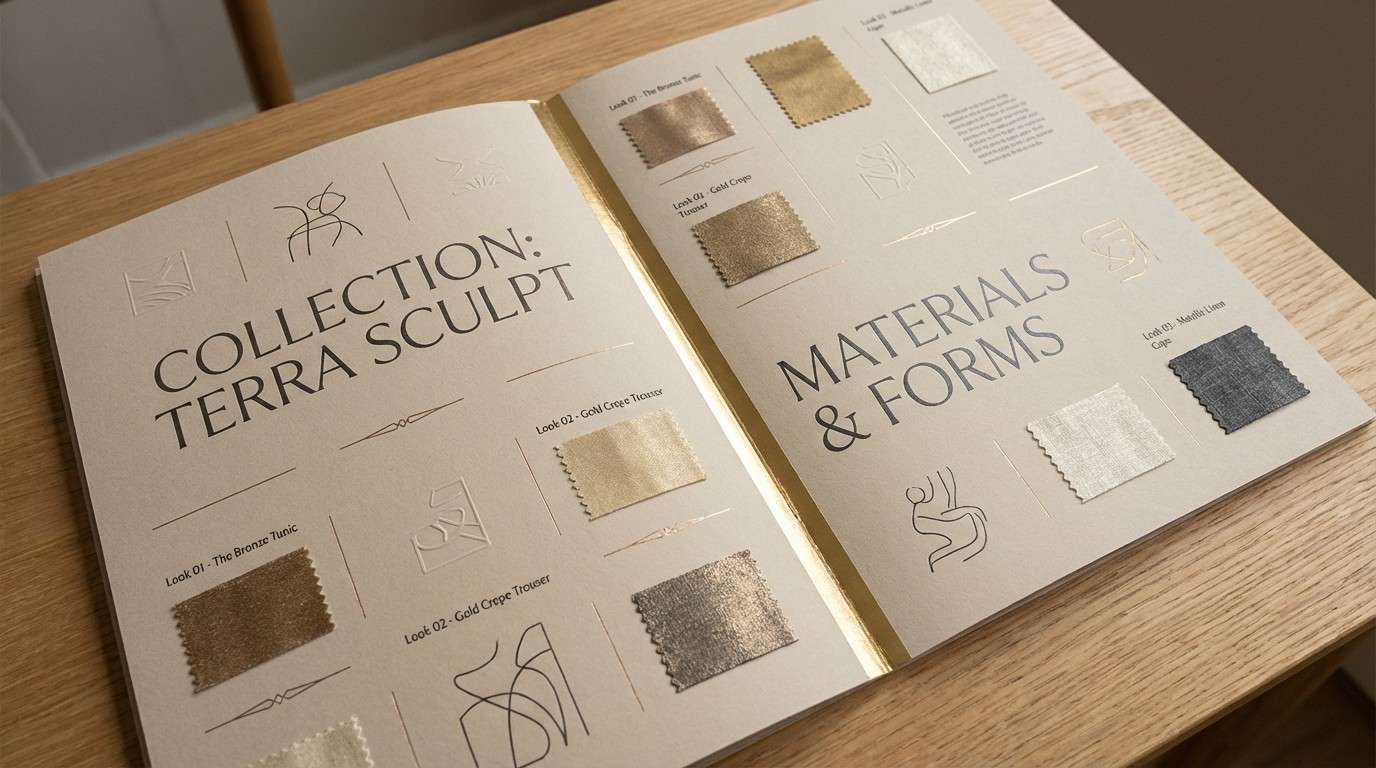 western lookbook warm layout