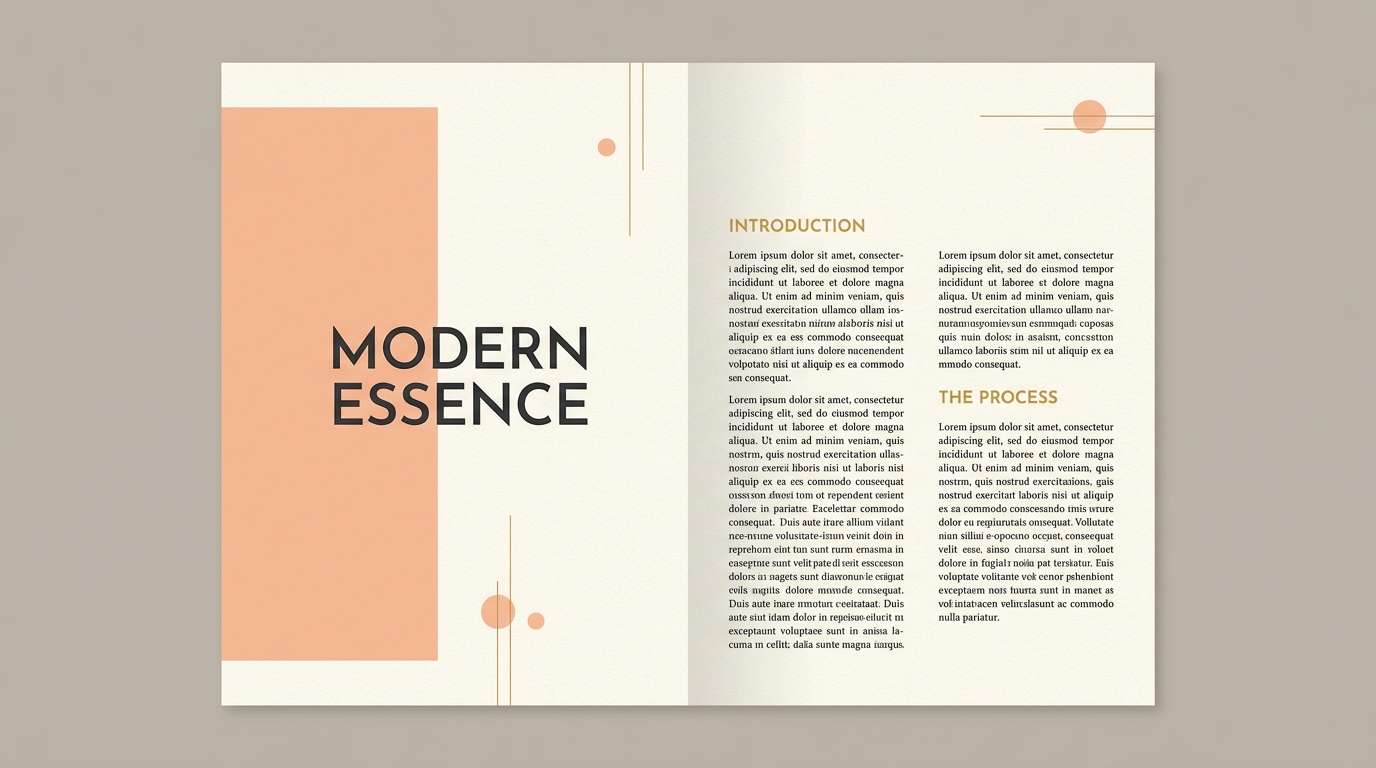 editorial spread layout