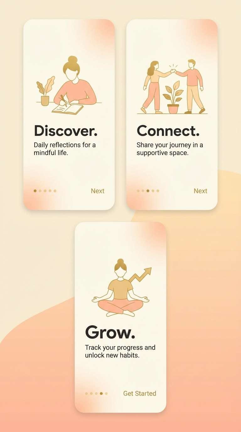 onboarding ui screens