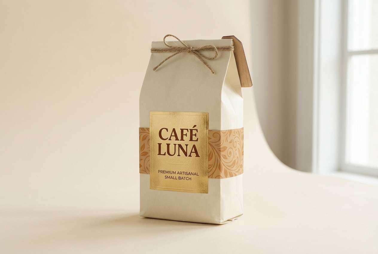 artisan coffee bag packaging