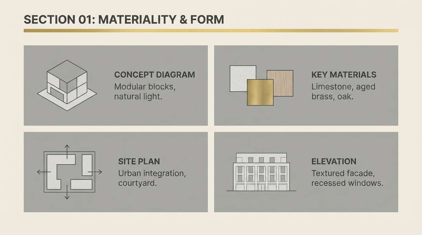 architecture slide layout