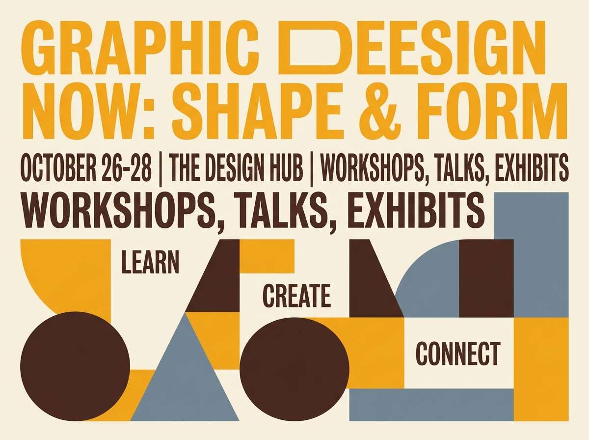 market festival poster design