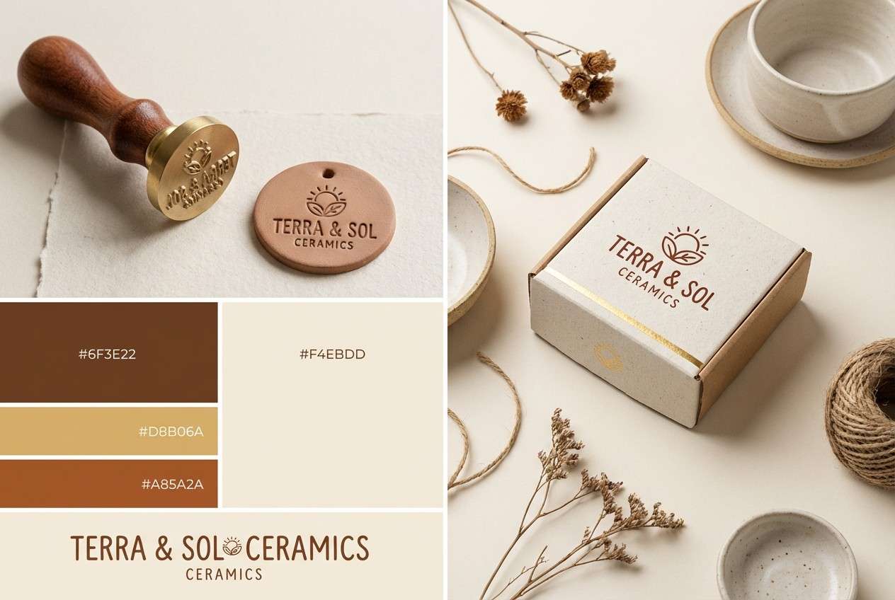 ceramics brand kit