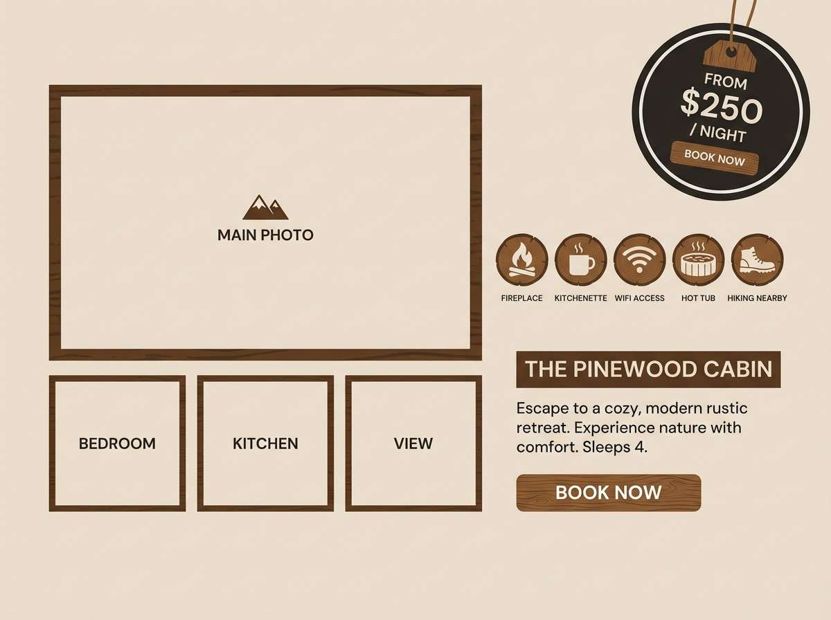 cabin listing graphic