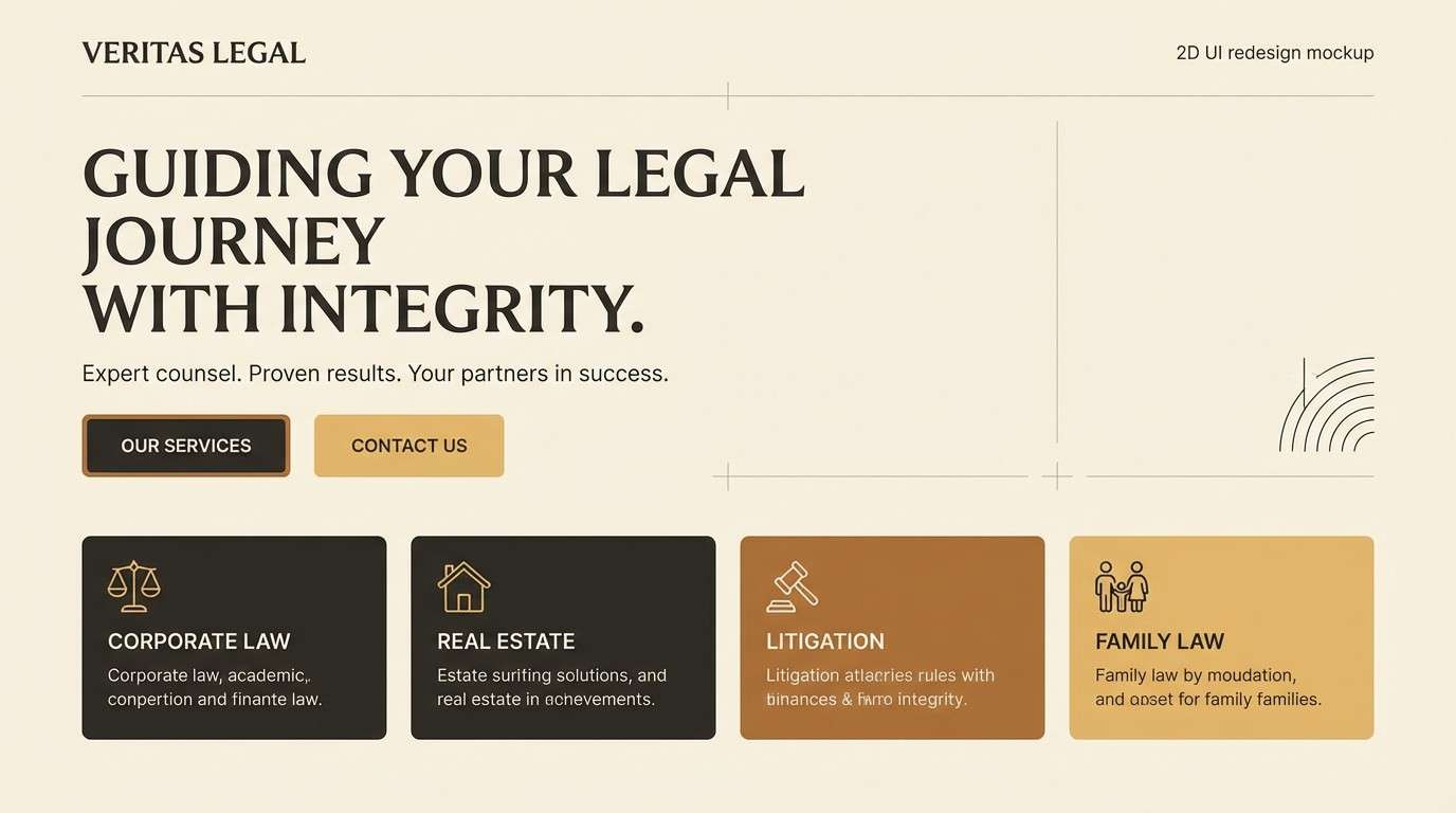 law firm website ui