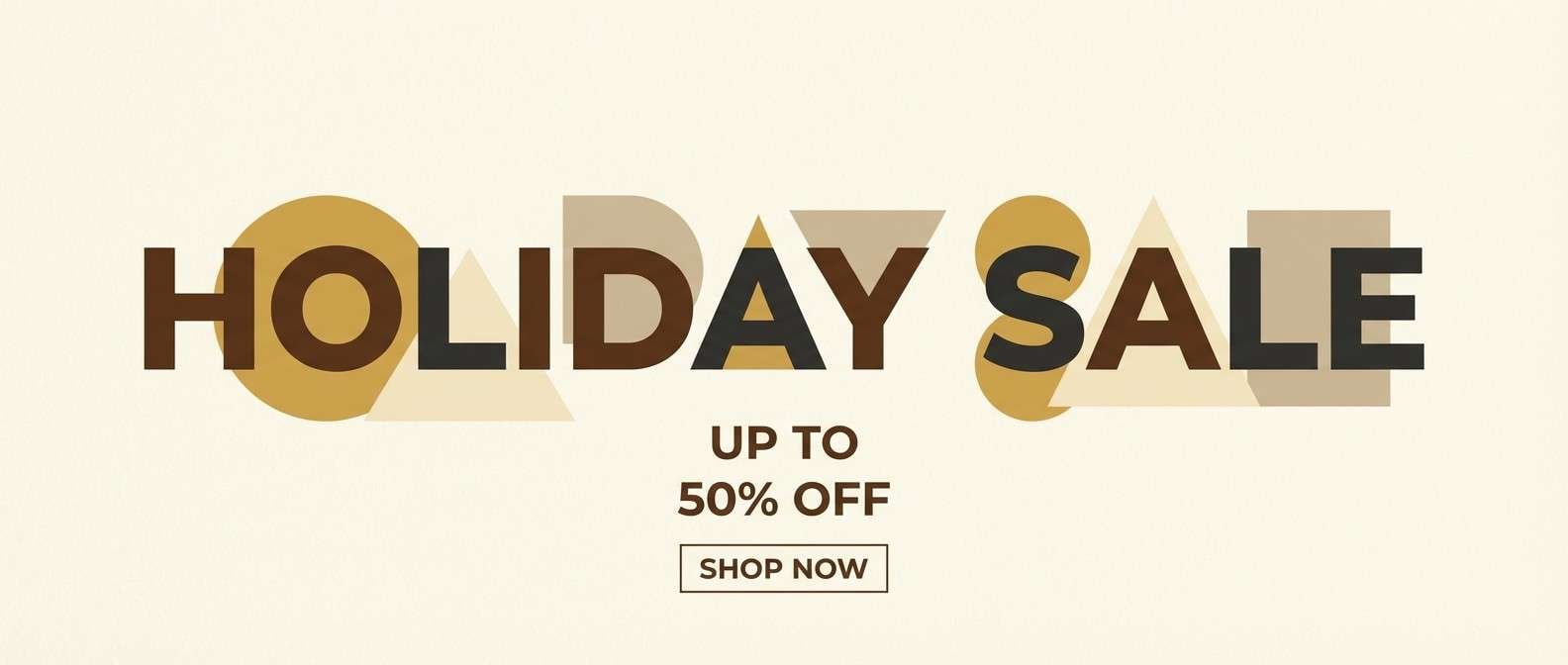 holiday sale banner