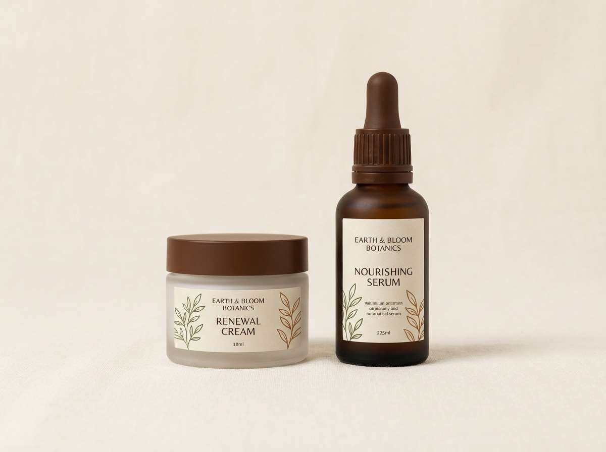 natural skincare label