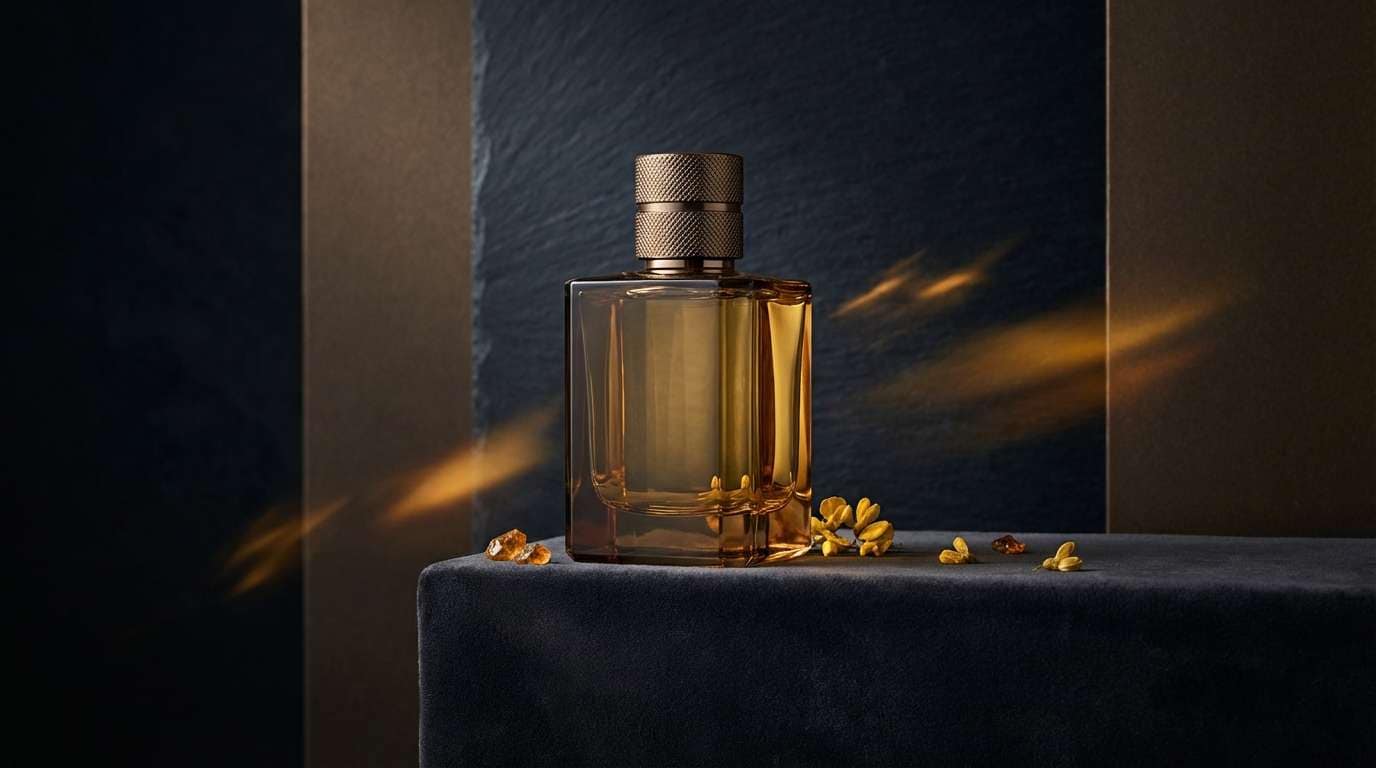 luxury fragrance ad