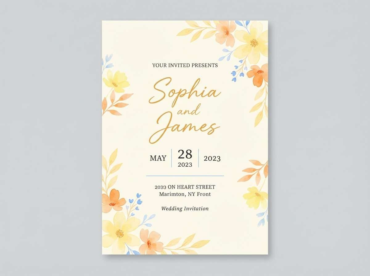 wedding invitation design