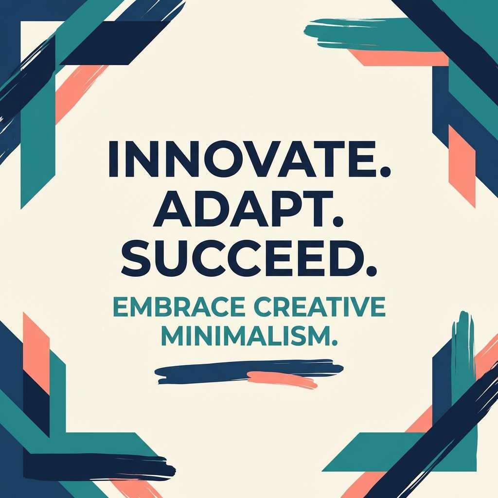 quote card in navy teal