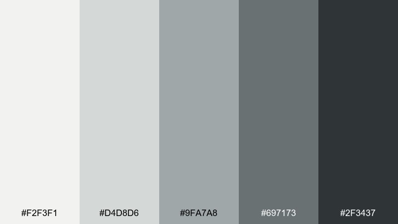 granite drift tundra color palette with hex codes