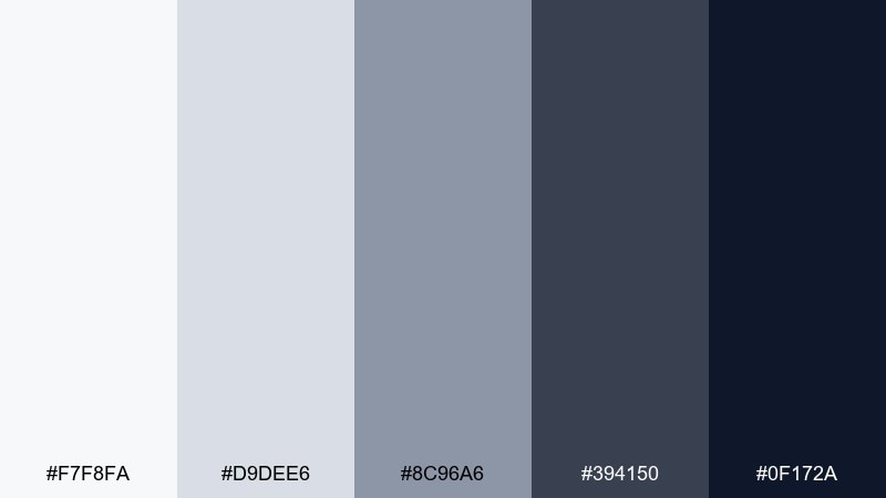 graphite clinical hospital color palette with hex codes