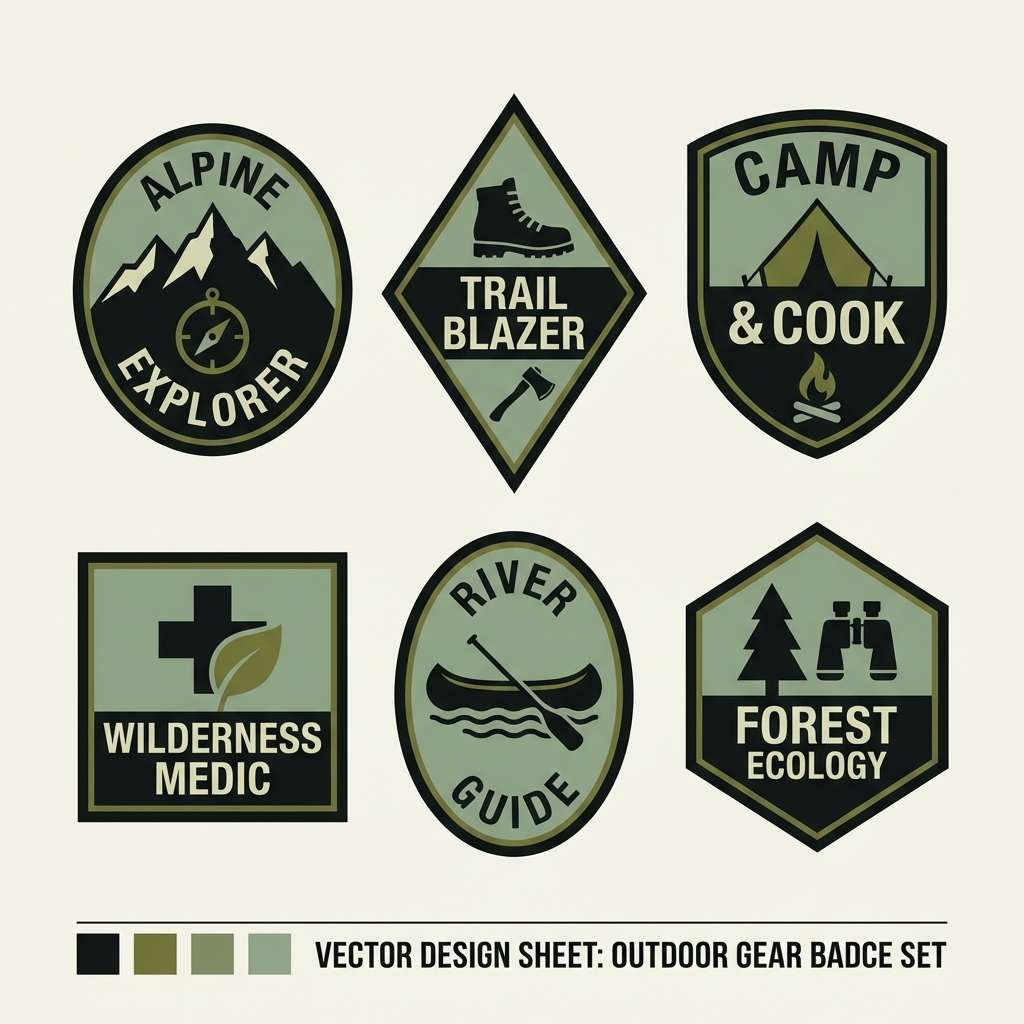 olive patch design