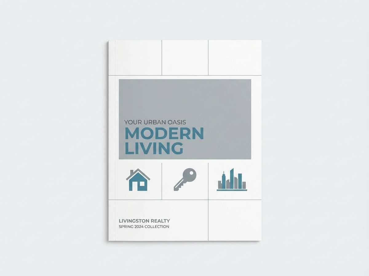 real estate brochure cover