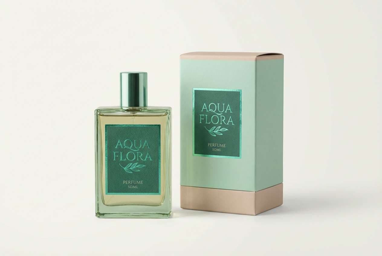 jade perfume packaging