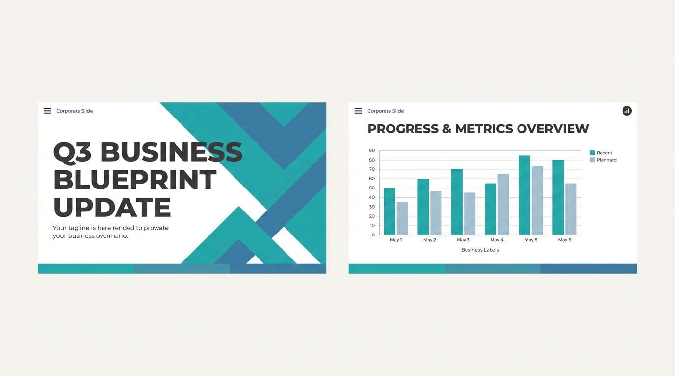 corporate slide theme