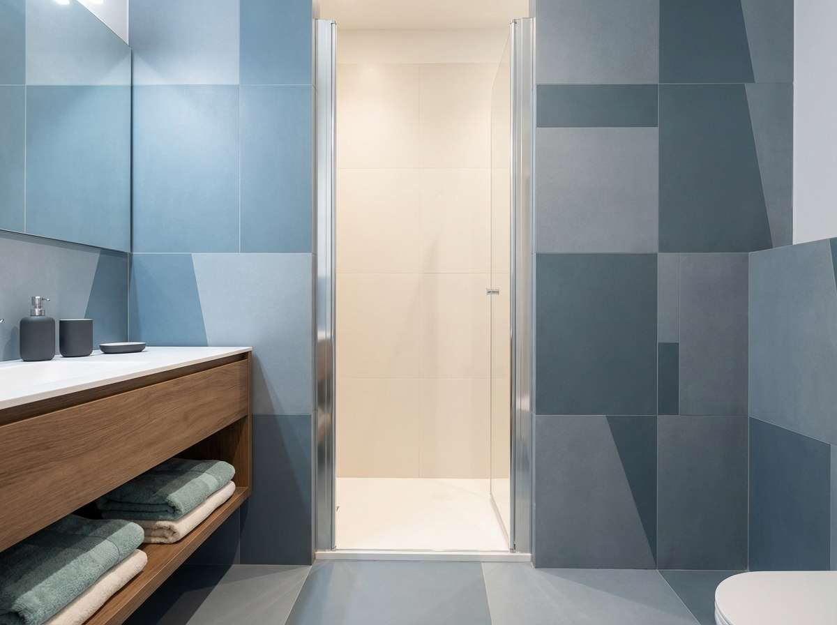 bathroom tile palette