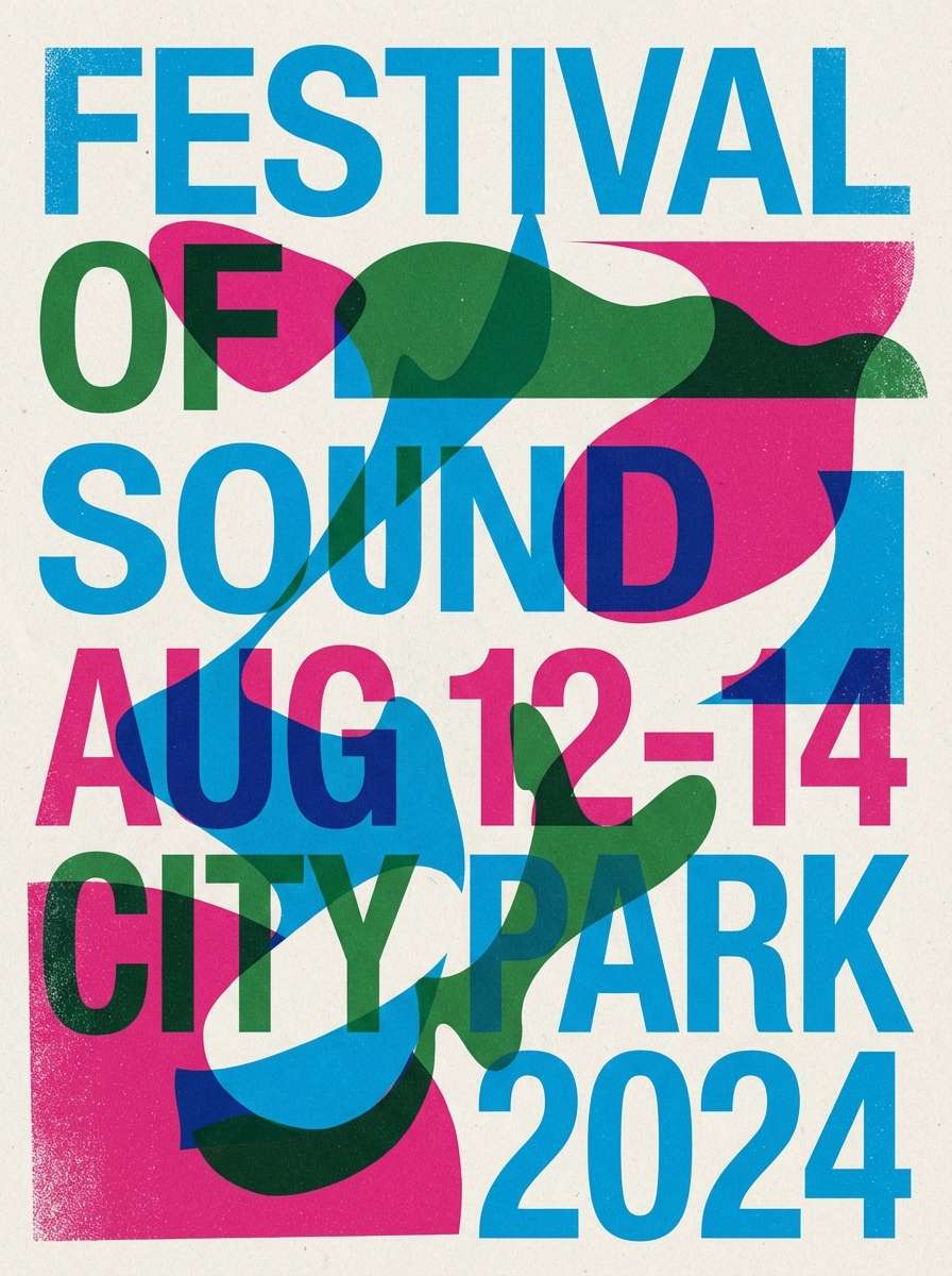 bold festival flyer
