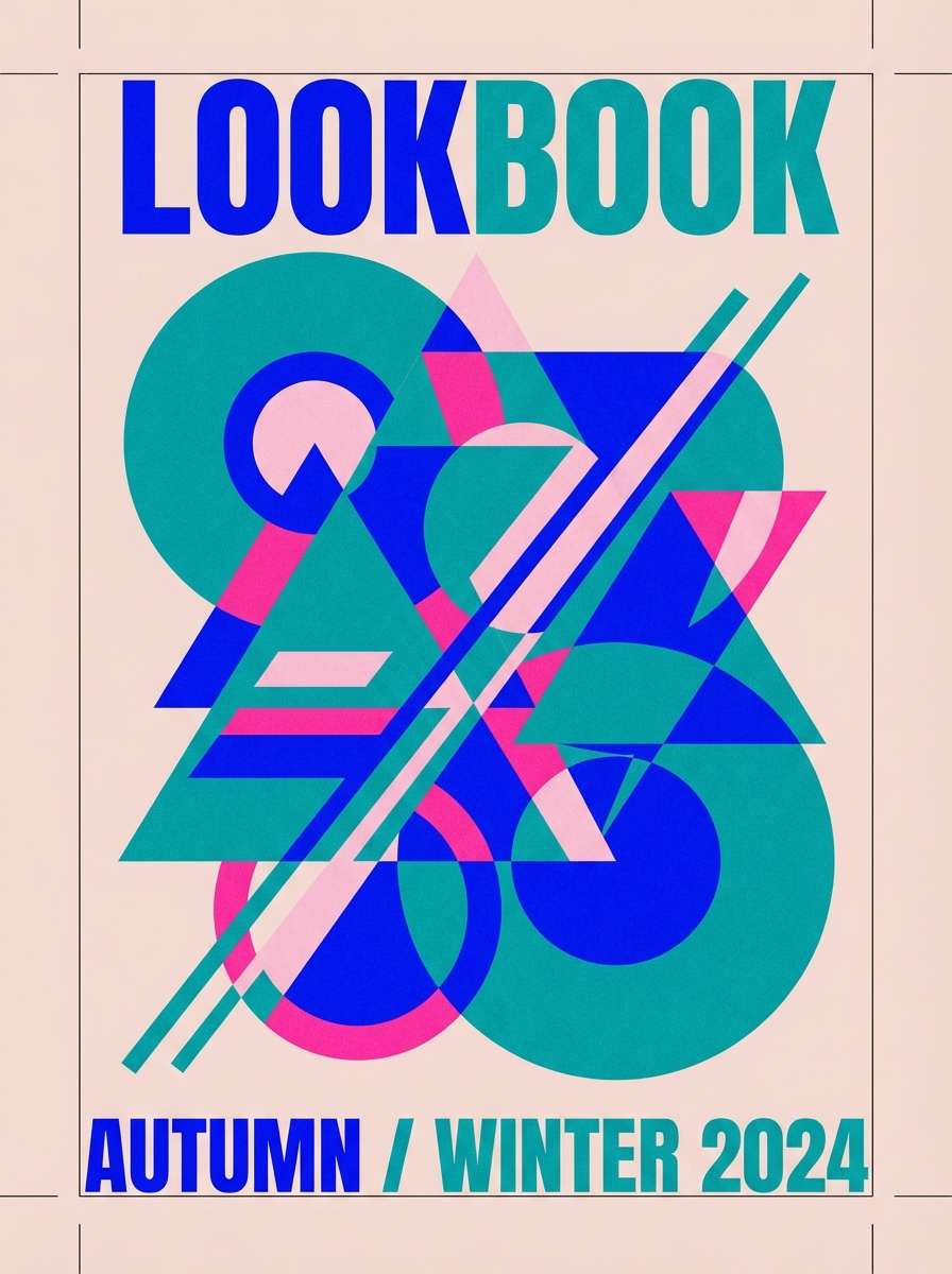 retro lookbook cover